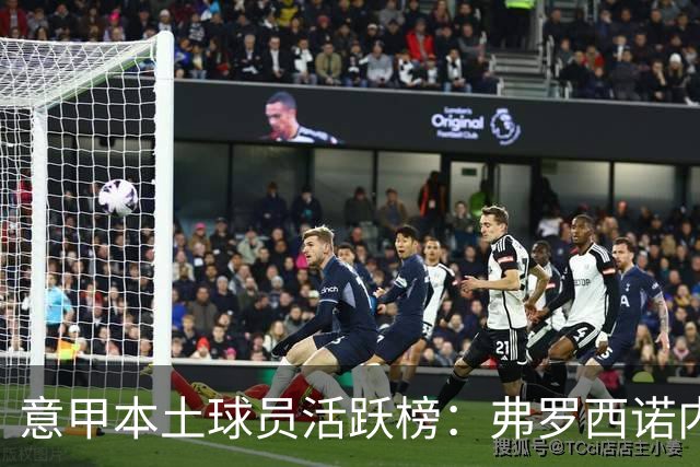 意甲本土球员活跃榜：弗罗西诺内当仁不让，威尼斯略显尴尬